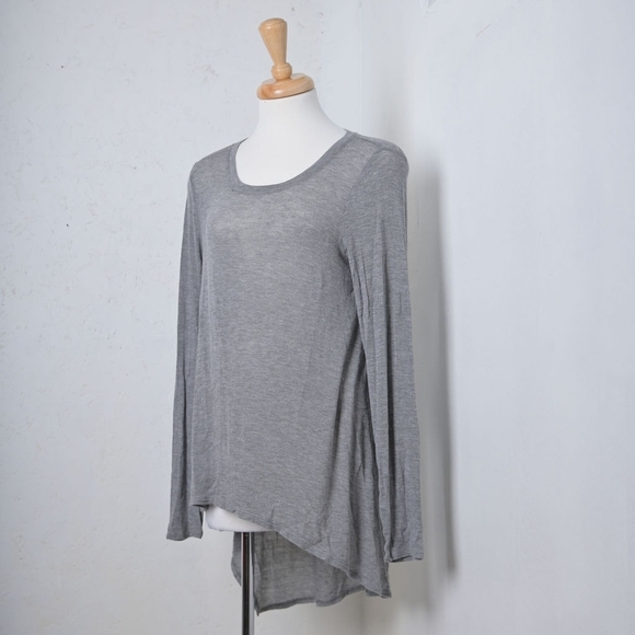 BCBGMAXAZRIA | Grey long thin light weight sweater, style Claudia Heather grey - Picture 12 of 13